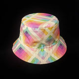 Geometric Pastel Festival Bucket Hat | SHRINE HATS