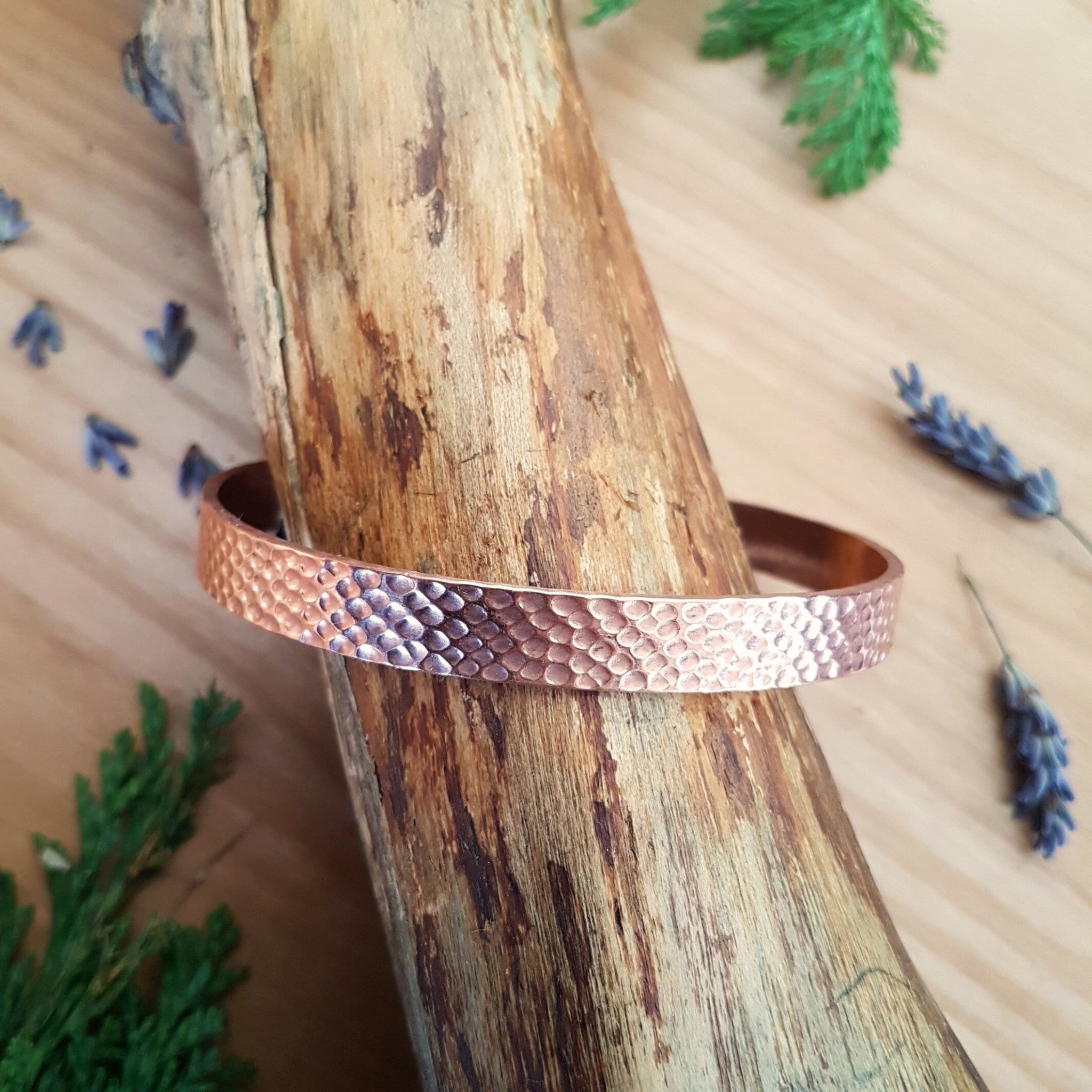 Copper Bangle Material Handmade Hammered Copper Torque Bangle – SHRINE