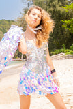 Ice Ice Baby Sequin Festival Party Dress