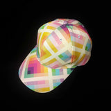 Pastel Geometric Festival Baseball Cap