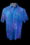 Blue Spiral Men's Short Sleeve Shirt | SHRINE CLOTHING - SHRINE