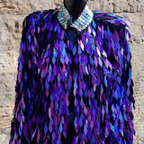Purple Passion Festival Sequin Jacket | SHRINE CLOTHING - SHRINE