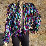 Rainbow Heaven Festival Sequin Jacket | SHRINE CLOTHING - SHRINE