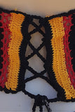 Festival Summer Rasta Crochet Top - Shrine Clothing