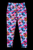 Party Streamers Lycra Yoga Festival Rave Leggings | Shrine Clothing - SHRINE